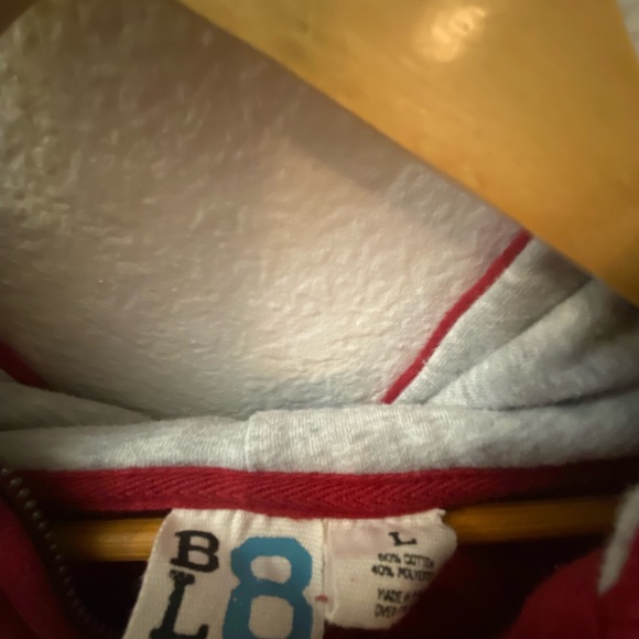 Indiana university Hoosiers Crop Acid washed custom hoodie - Picture 7 of 8